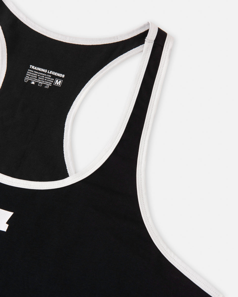 FLATBOTTOM STRINGER – STRUCTURE / BLACK – MEAT® SPORTSWEAR