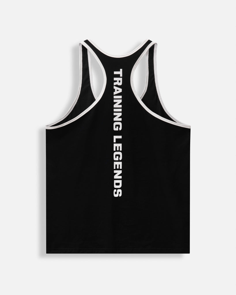 Stringer Front Bsack FLATBOTTOM STRINGER – STRUCTURE / BLACK – MEAT® SPORTSWEAR