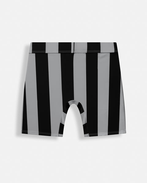 BODYBUILDING SHORTS – MOTORS / STRIPE GREY