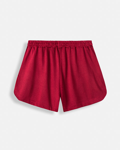 LIFTING SHORTS – MESH / RED