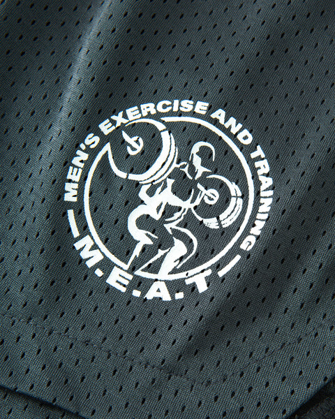 LIFTING SHORTS – MESH / GREY