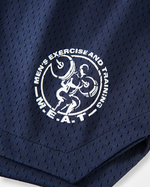LIFTING SHORTS – MESH / NAVY BLUE