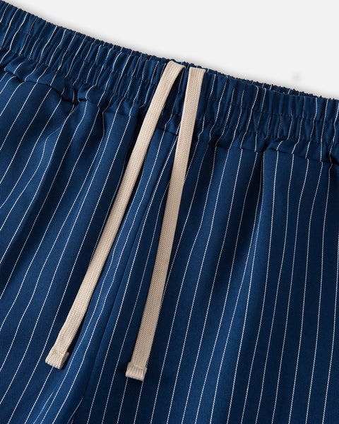 TAPERED JOGGERS – MOTORS / PINSTRIPE BLUE