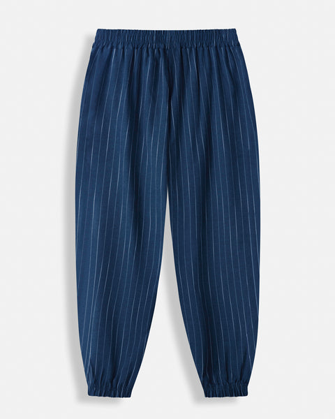 TAPERED JOGGERS – MOTORS / PINSTRIPE BLUE