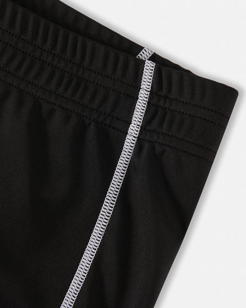 MUSCLE SHORTS – MOTORS / BLACK