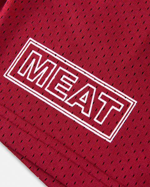 TRAINING SHORTS – CLUB / BURGUNDY RED