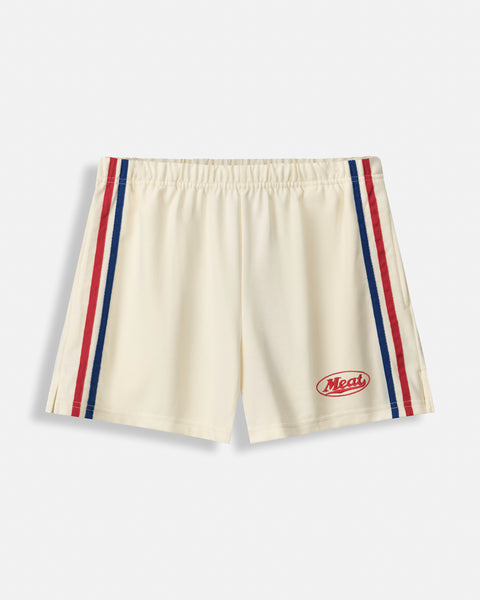 SQUATTING SHORTS – ATHLETIC / BEIGE WHITE