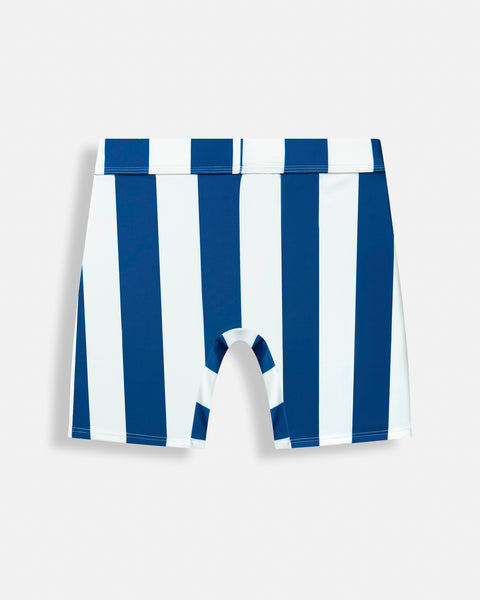 BODYBUILDING SHORTS – MOTORS / STRIPE BLUE