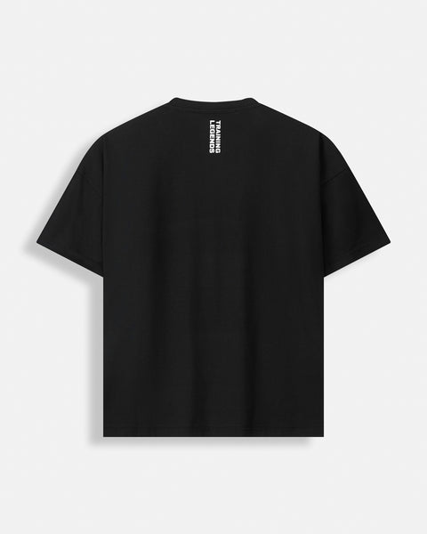 OVERSIZED TRAINING TEE – FOUNDATION / BLACK