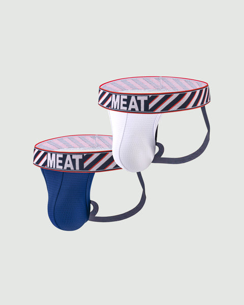 TWO (2) PACK TRAINING JOCKSTRAP – STATE / WN
