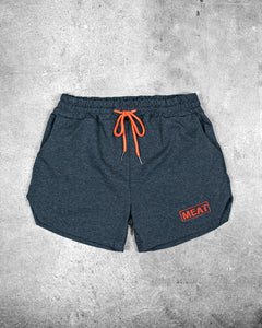 LIFTING SHORTS - COTTON / DARK GREY