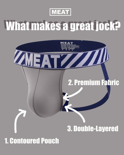 SPORTY PERFORMANCE JOCK - SMOKEY GREY