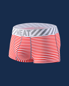 ALL AMERICAN TRUNK - STRIPED RED