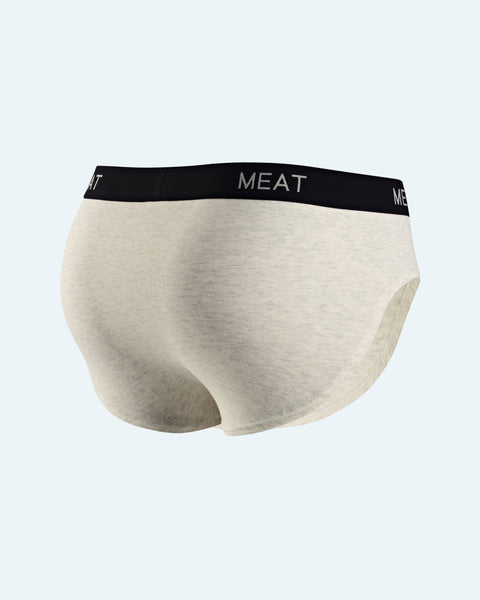 HERITAGE BRIEF - HEATHER OFF WHITE
