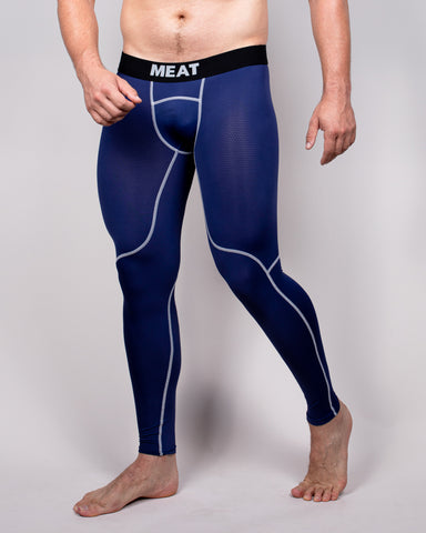 COMPRESSION LEGGING - NAVY BLUE