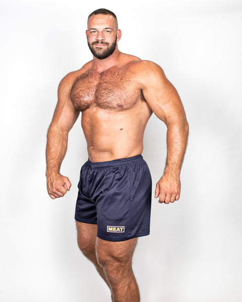 TRAINING SHORTS – PATCH / NAVY BLUE