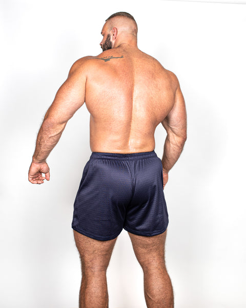 TRAINING SHORTS – PATCH / NAVY BLUE