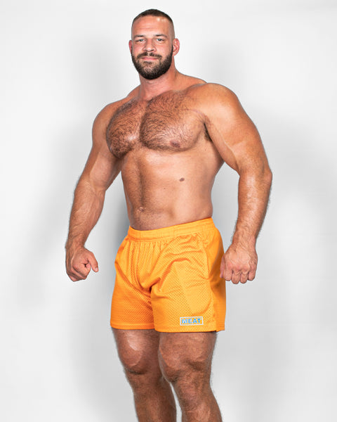 TRAINING SHORTS – PATCH / APRICOT ORANGE