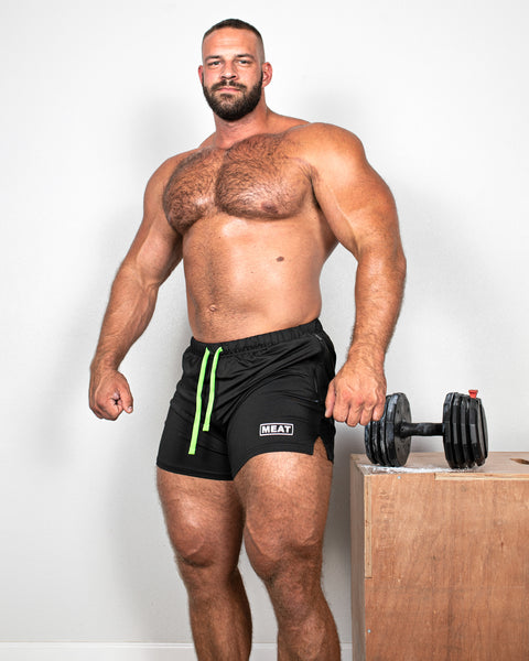 SQUATTING SHORTS – CLASSIC / BLACK