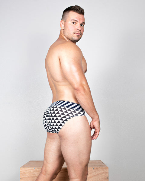 ALL AMERICAN BRIEF - CHECKERED BLACK