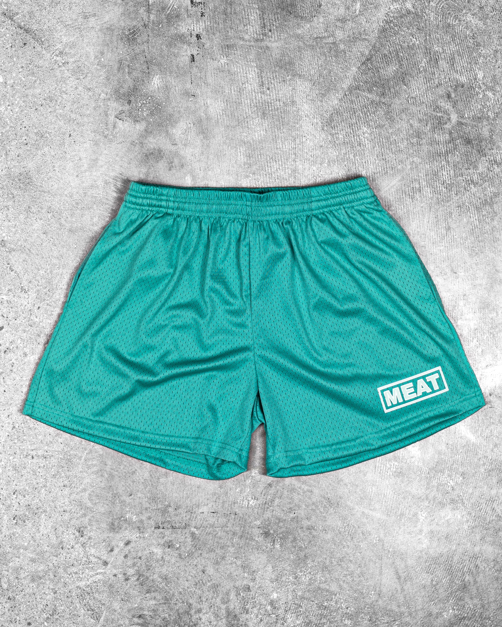 TRAINING SHORTS – PATCH / MINT GREEN