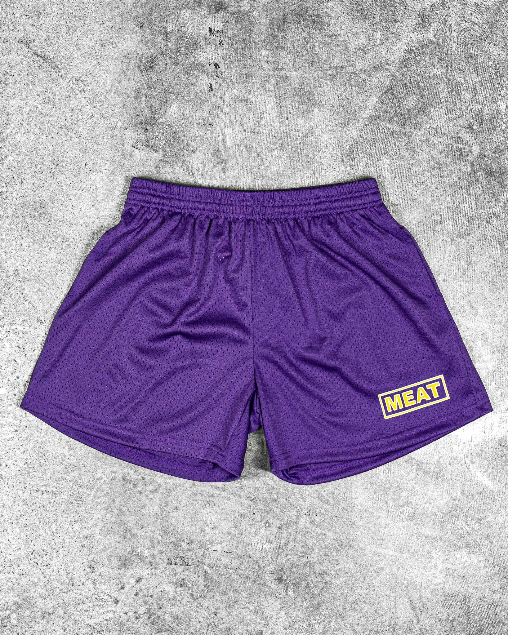 TRAINING SHORTS – PATCH / PURPLE