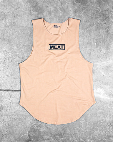 LOOSEFIT MUSCLE TANK – CLASSIC / CEMENT BROWN