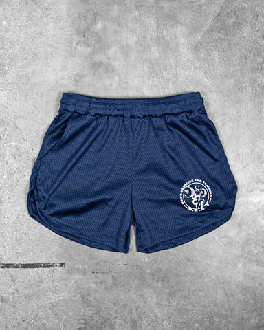 LIFTING SHORTS – MESH / NAVY BLUE