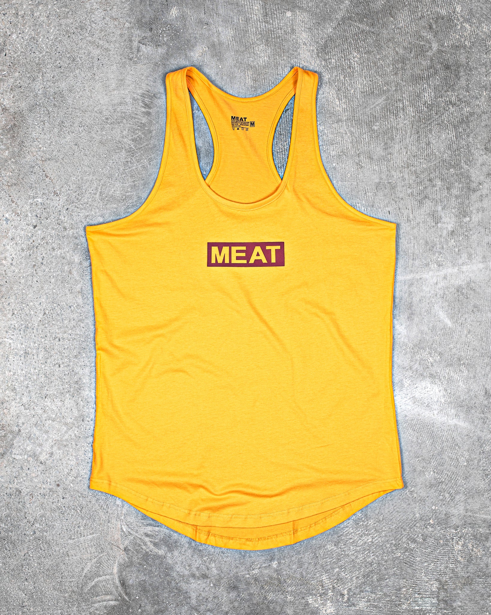CLASSIC TRAINING STRINGER - COTTON / YELLOW