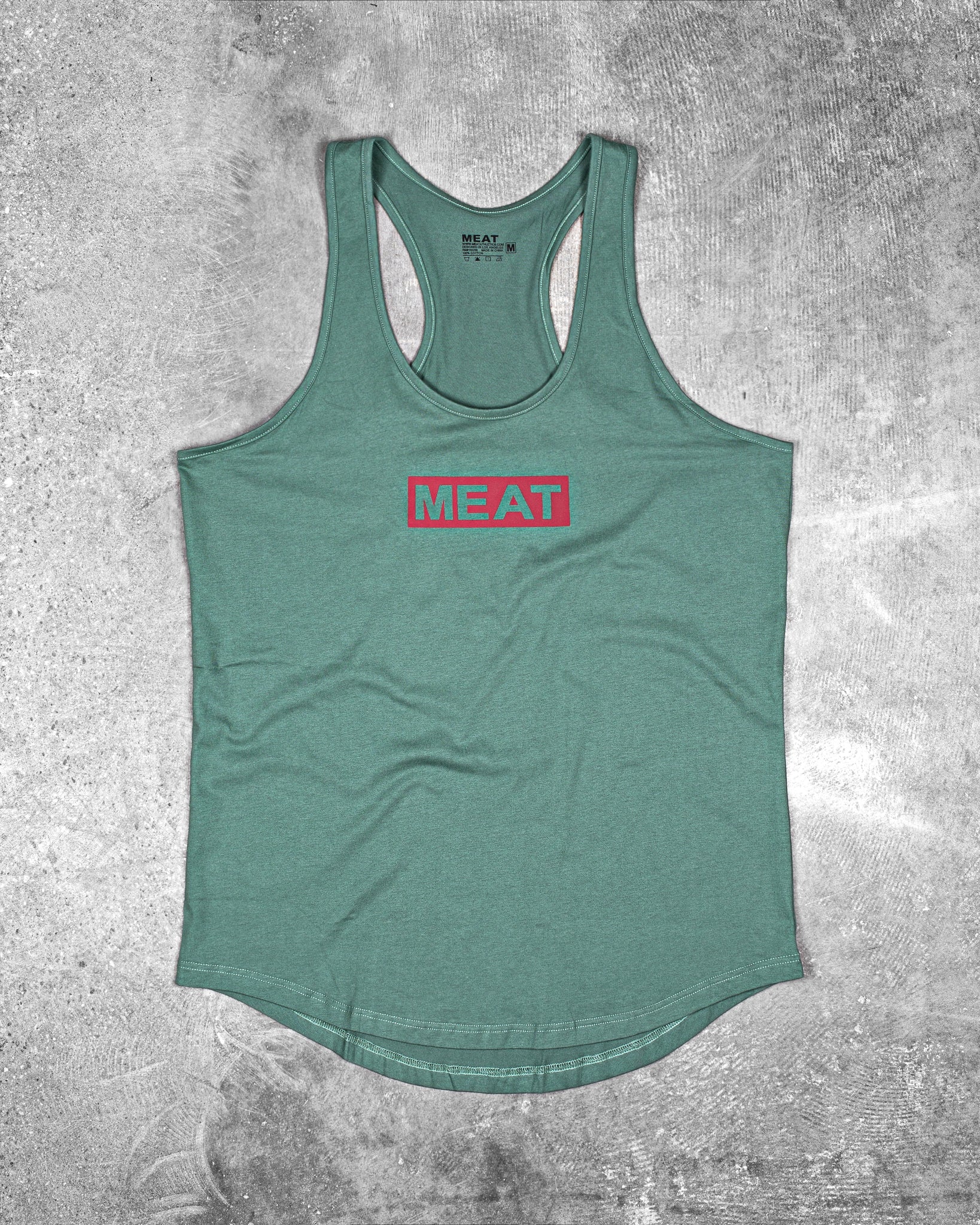 CLASSIC TRAINING STRINGER - COTTON / GREEN