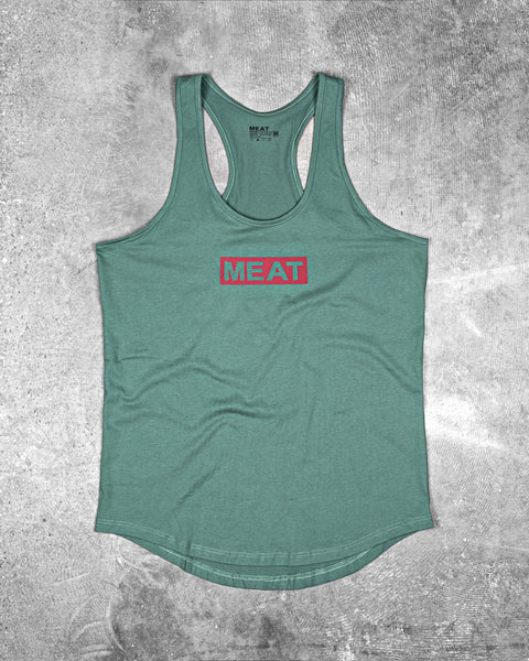 CLASSIC TRAINING STRINGER - COTTON / GREEN