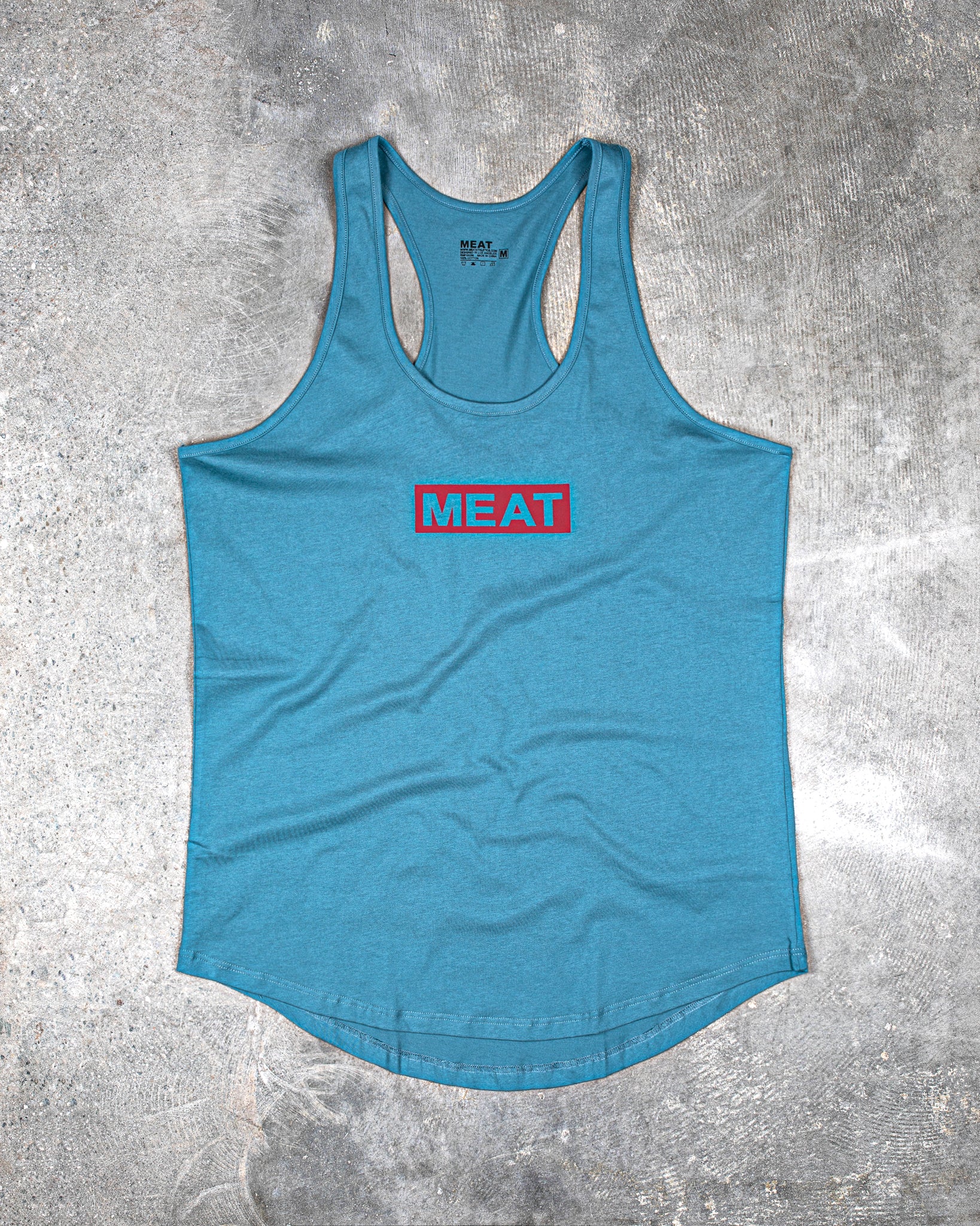 CLASSIC TRAINING STRINGER - COTTON / BLUE