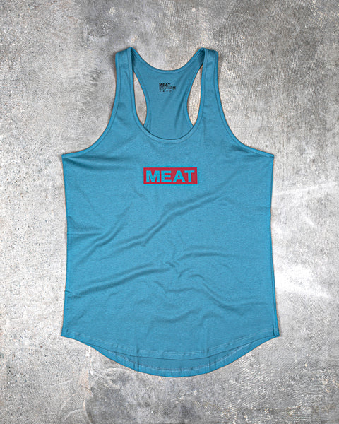 CLASSIC TRAINING STRINGER - COTTON / BLUE