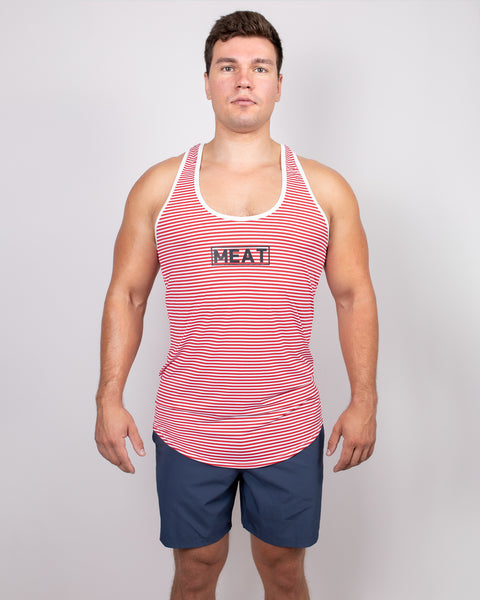 CLASSIC TRAINING STRINGER - STRIPED RED