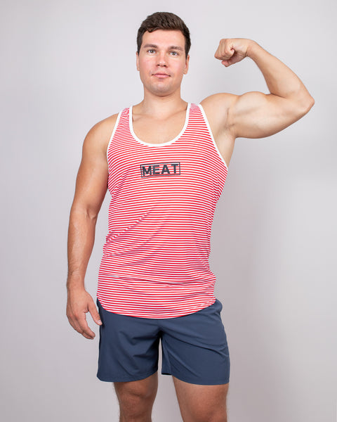 CLASSIC TRAINING STRINGER - STRIPED RED