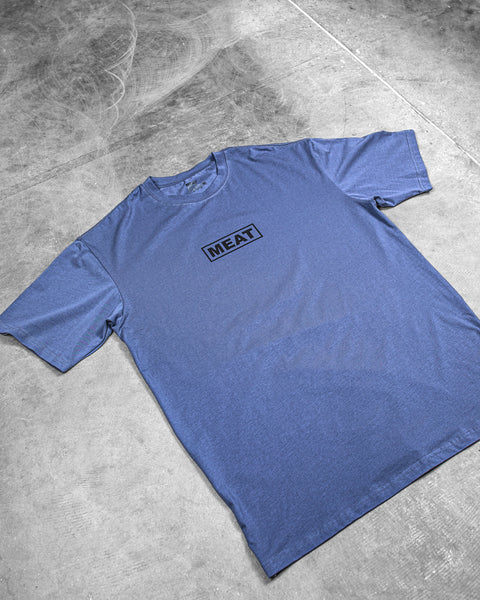 OVERSIZED TRAINING TEE – CLUB / ASH BLUE