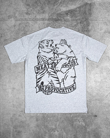 OVERSIZED TRAINING TEE – CLUB / HEATHER GREY