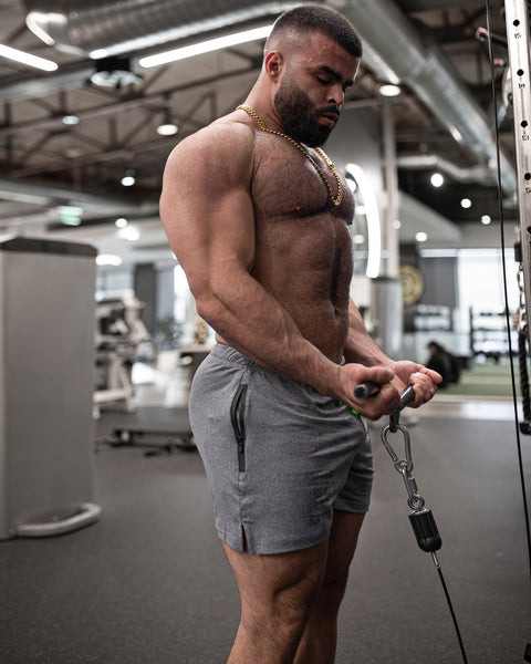 SQUATTING SHORTS 2.0 - GRAPHITE GREY