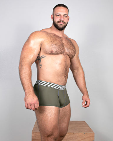 SPORTY PERFORMANCE TRUNK - RIBBED / CEDAR GREEN