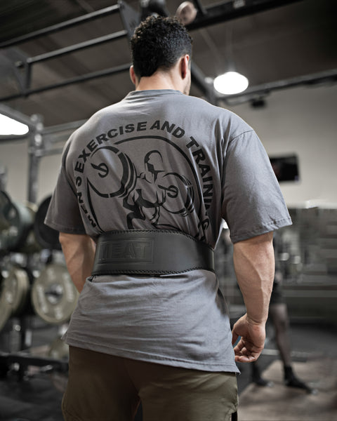 RELAXED FIT TRAINING TEE – HERITAGE / CHARCOAL GREY