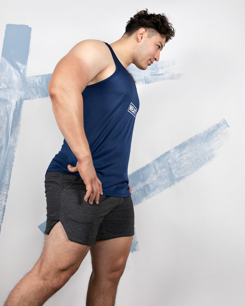 LIFTING SHORTS - COTTON / DARK GREY