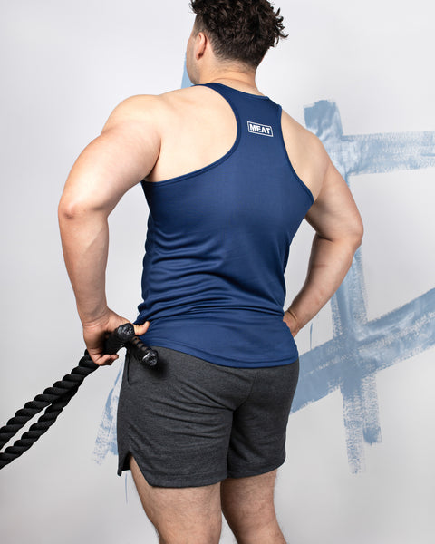 LIFTING SHORTS - COTTON / DARK GREY