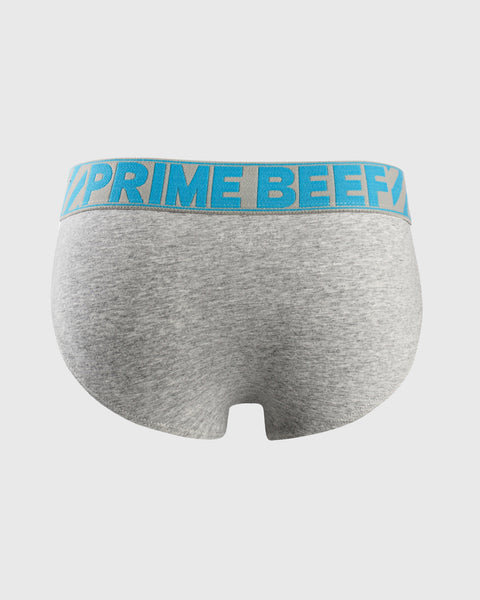 REBELLIOUS BRIEF - HEATHER GREY