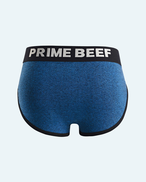 CLASSIC BRIEF - HEATHER BLUE