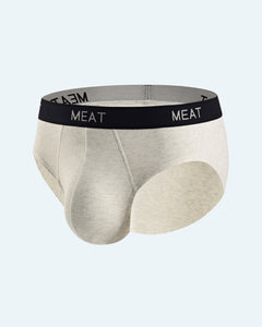 HERITAGE BRIEF - HEATHER OFF WHITE
