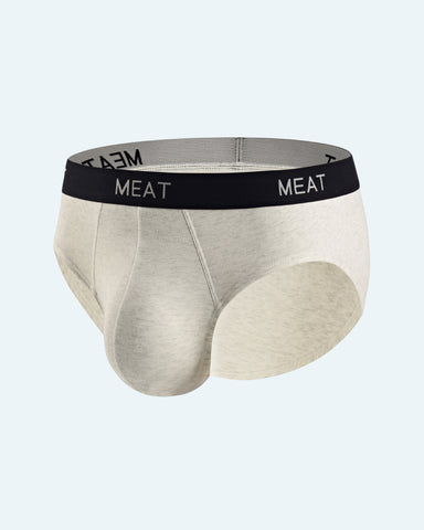 HERITAGE BRIEF - HEATHER OFF WHITE