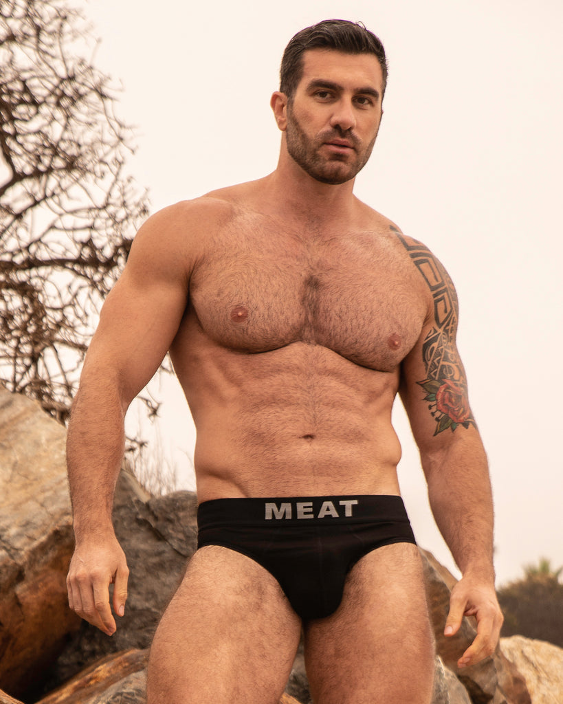 PERFORMANCE BRIEF – CLASSIC / BLACK – MEAT® SPORTSCLUB