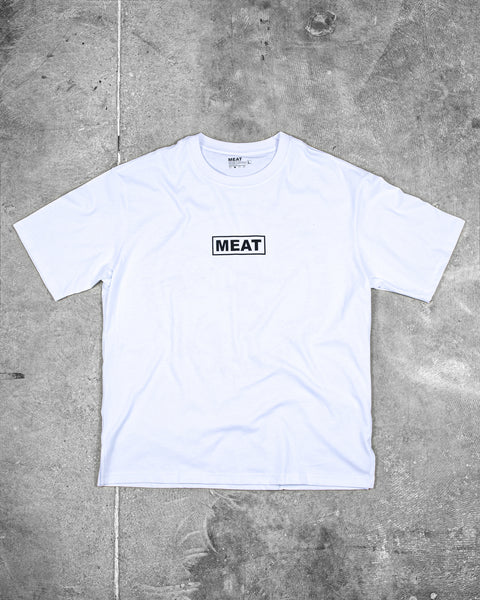 RELAXED FIT TRAINING TEE – HERITAGE / WHITE