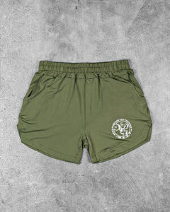 LIFTING SHORTS - FOREST GREEN