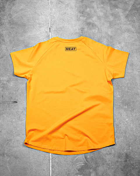 TAPERED TRAINING TEE – CLASSIC / YELLOW